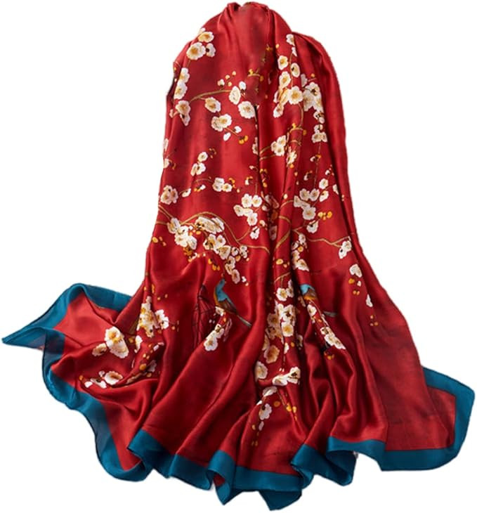 FAIRYGATE Satin Scarf Women Super Soft Ladies Silky Feeling Scarves Lightweight Elegant Gifts | Amazon (UK)