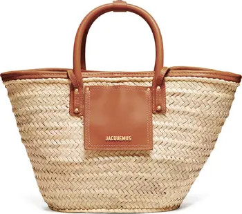 Le Panier Soli Woven Palm Basket Bag | Nordstrom