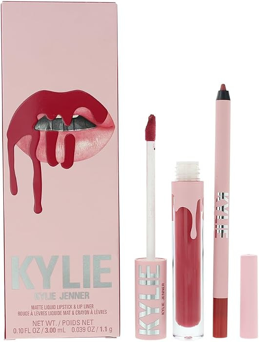 Matte Lip Kit - 503 Bad Lil Thing by Kylie Cosmetics for Women - 2 Pc 0.10 oz Matte Liquid Lipsti... | Amazon (US)