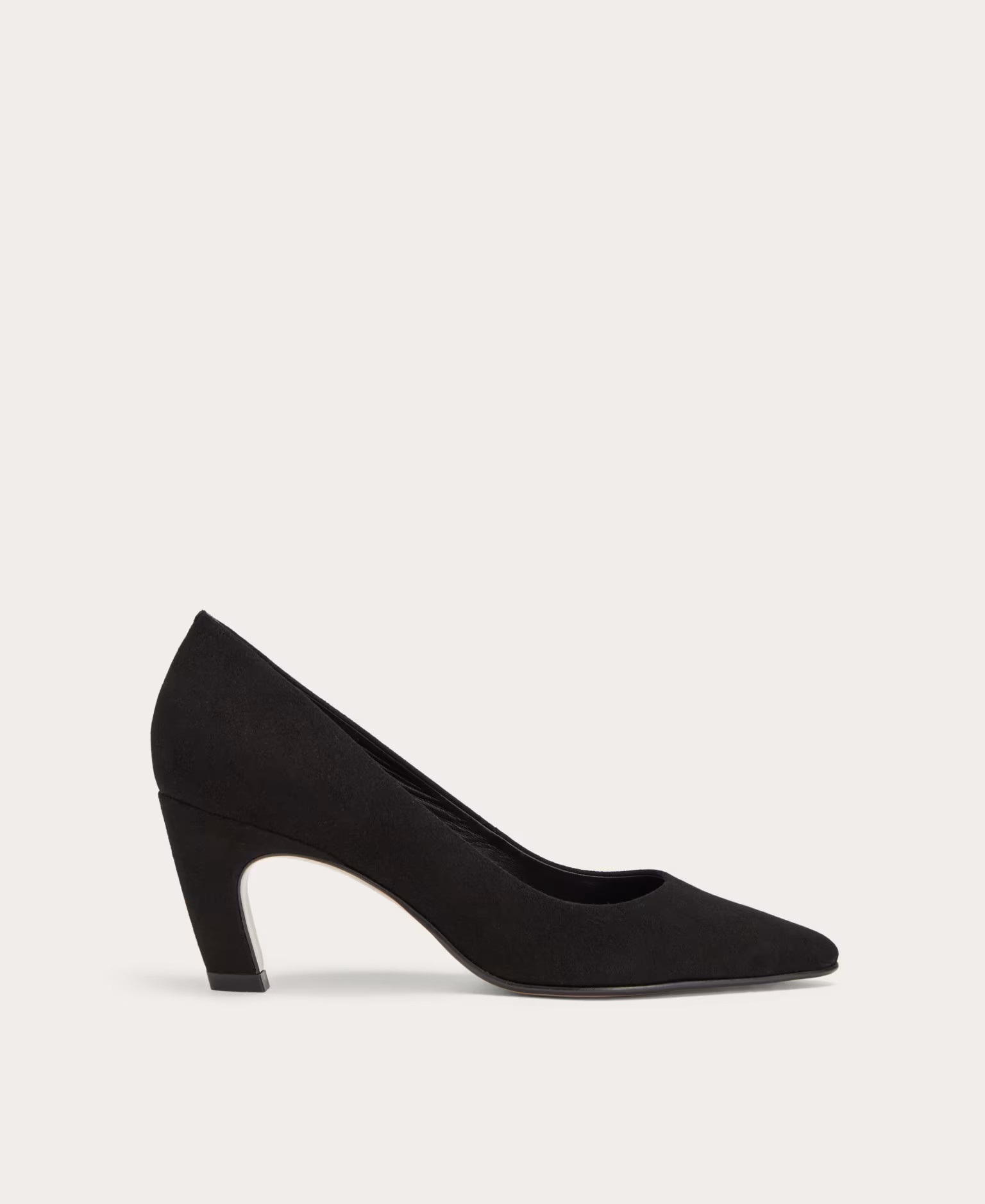 Banana Pump by Everlane in Black Suede, Size 7.5 | Everlane