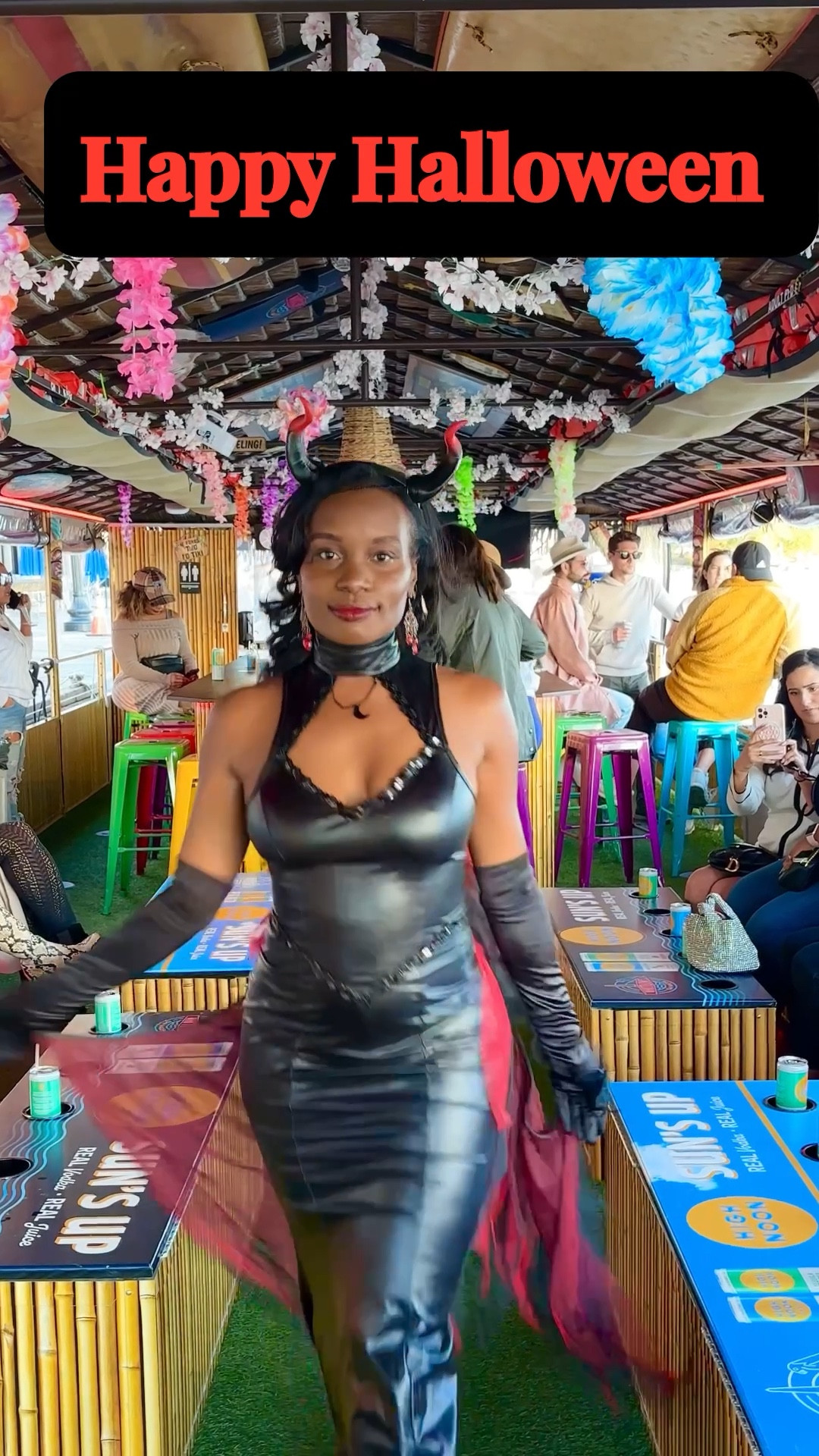 In my villain era for Halloween in this mistress of the night costume. 

#LTKSeasonal #LTKHalloween #LTKParties