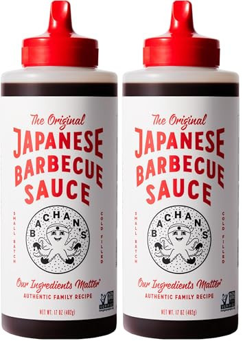 Bachan's Japanese Barbecue Sauce, Original, 17 Oz, Non GMO, No Preservatives, Vegan, BPA free, BBQ Sauce for Chicken, Beef, Pork, Noodles, and More (Pack of 2) | Amazon (US)