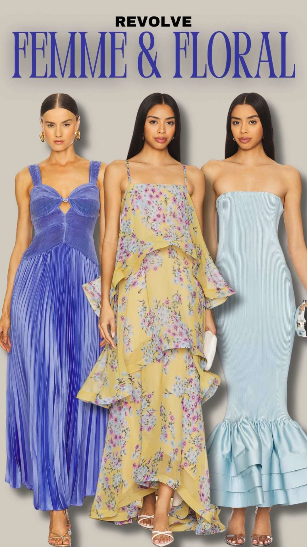 Feminine, floral, and made for the dance floor 🌸✨ These dreamy dresses from Revolve are perfect for your next spring or summer wedding. Whether it's a garden party or a sunset soirée, these styles guarantee you'll be the best-dressed guest. #WeddingGuestDresses #FloralDresses #RevolveFinds #WeddingSeasonStyle #SpringWeddingGuest #SummerWeddingGuest #RevolveWeddingGuest #FeminineFashion #SpringOutfits #WeddingGuestInspo 

 #LTKSeasonal #LTKStyleTip #LTKWedding