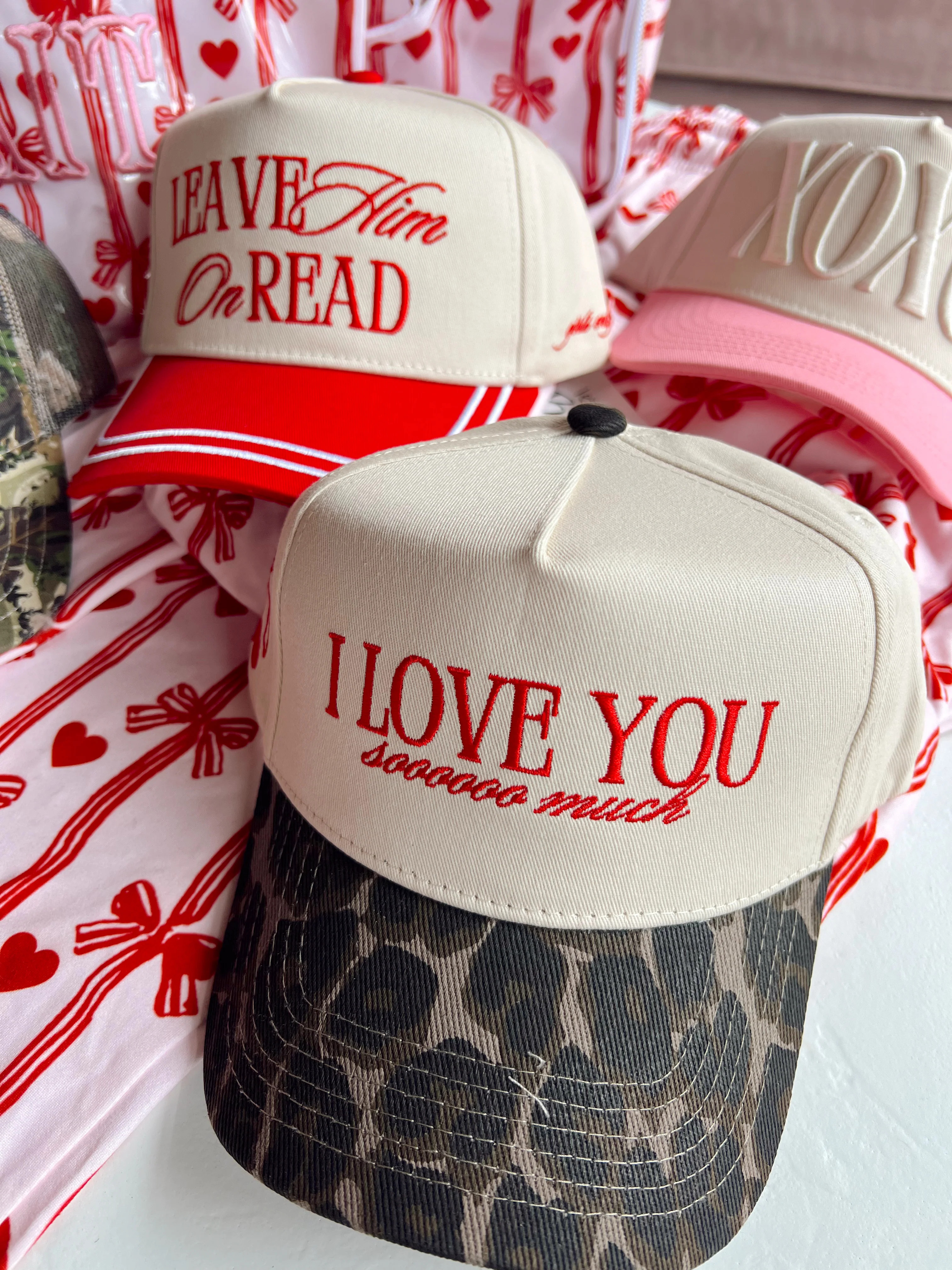 I Love You Sooooo Much - Leopard Vintage Hat | KenzKustomz