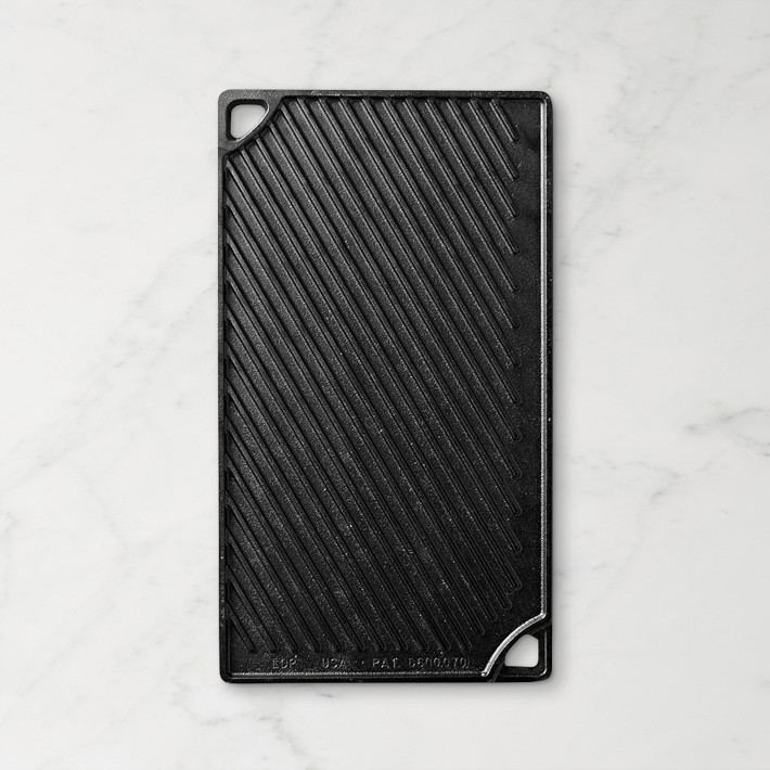 Lodge Seasoned Cast Iron Reversible Grill & Griddle Pan | Williams-Sonoma