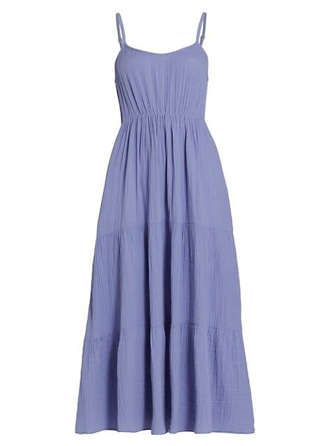 Ali Tiered Midi Dress | Saks Fifth Avenue