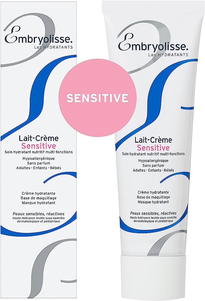 Embryolisse Lait-Crème Sensitive (98% Ingredients of Natural Origin) Face Cream & Makeup Primer ... | Amazon (US)