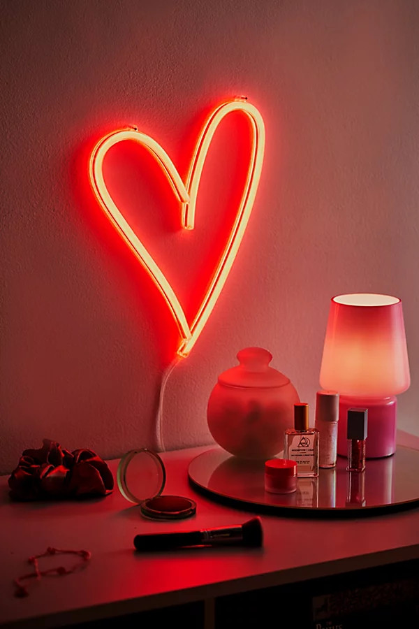 Heart Neon Sign | Urban Outfitters (US and RoW)