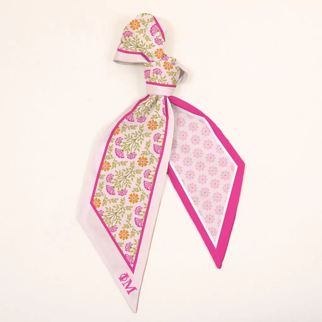 Phi Mu Twirl & Tie Scarf Accessory | Etsy (Global)