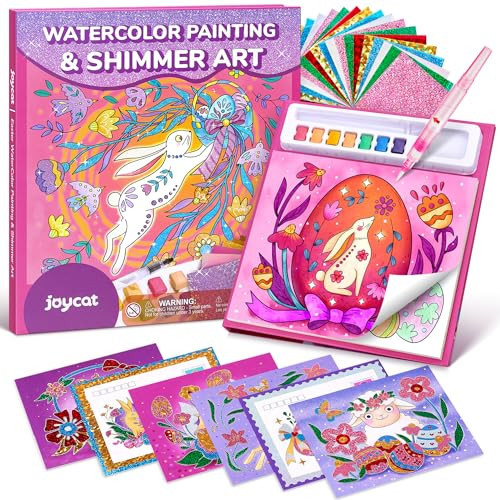 JoyCat Paint with Water Coloring Books, Easter Gifts for Girls & Boys, Art & Craft Activity, No Mess Art for Kids Ages 4-8, Craft Kits & Supplies, DIY Creative Activity (Easter) | Amazon (US)