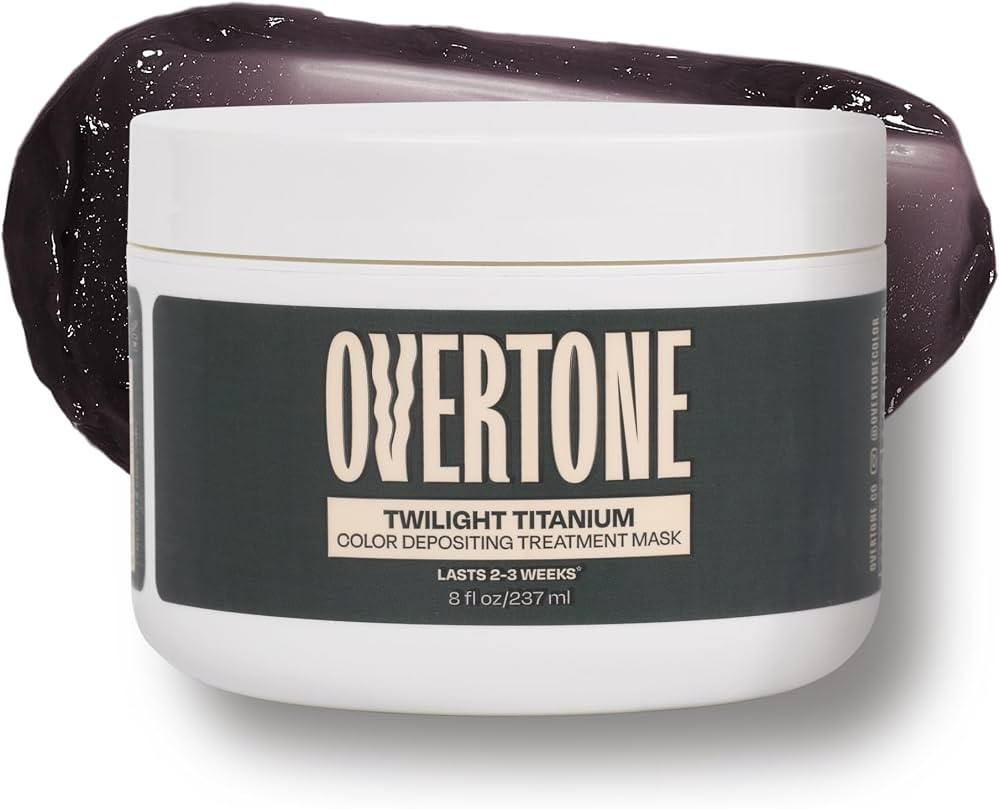 Overtone Semi Permanent Hair Color Conditioner, Extreme Silver is Twilight Titanium, 8 oz, Nouris... | Amazon (US)