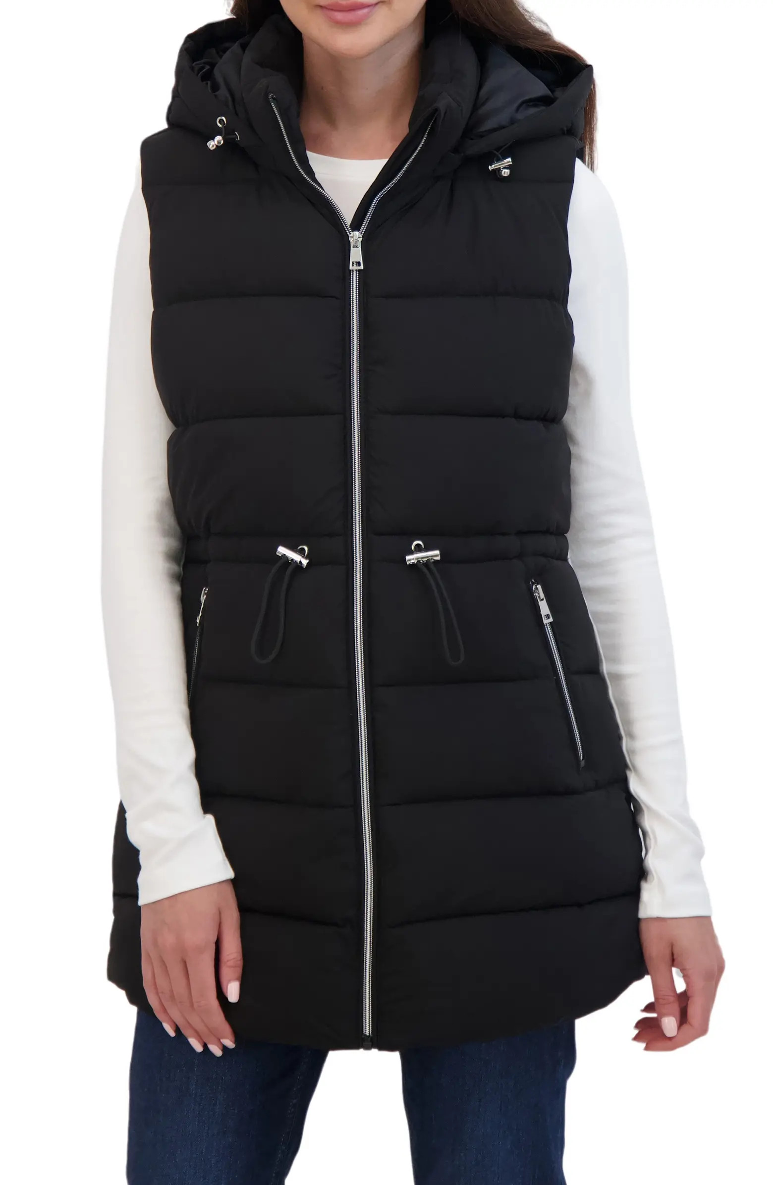 Hooded Puffer Vest | Nordstrom Rack