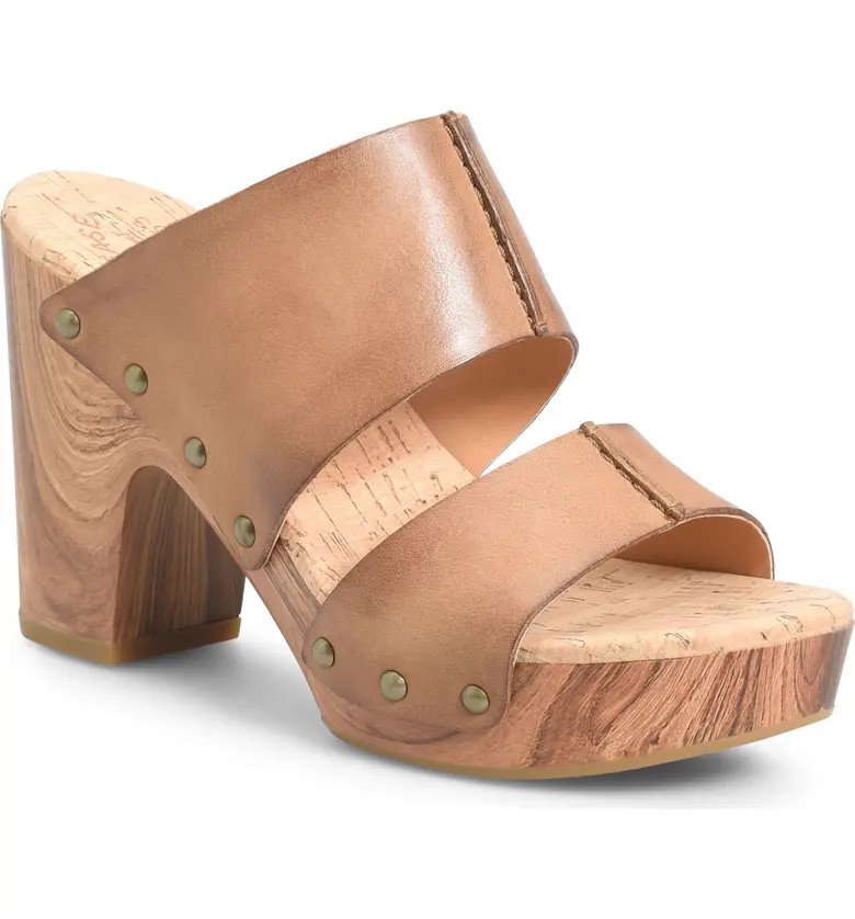 Darra Leather Platform SandalKORK-EASE® | Nordstrom