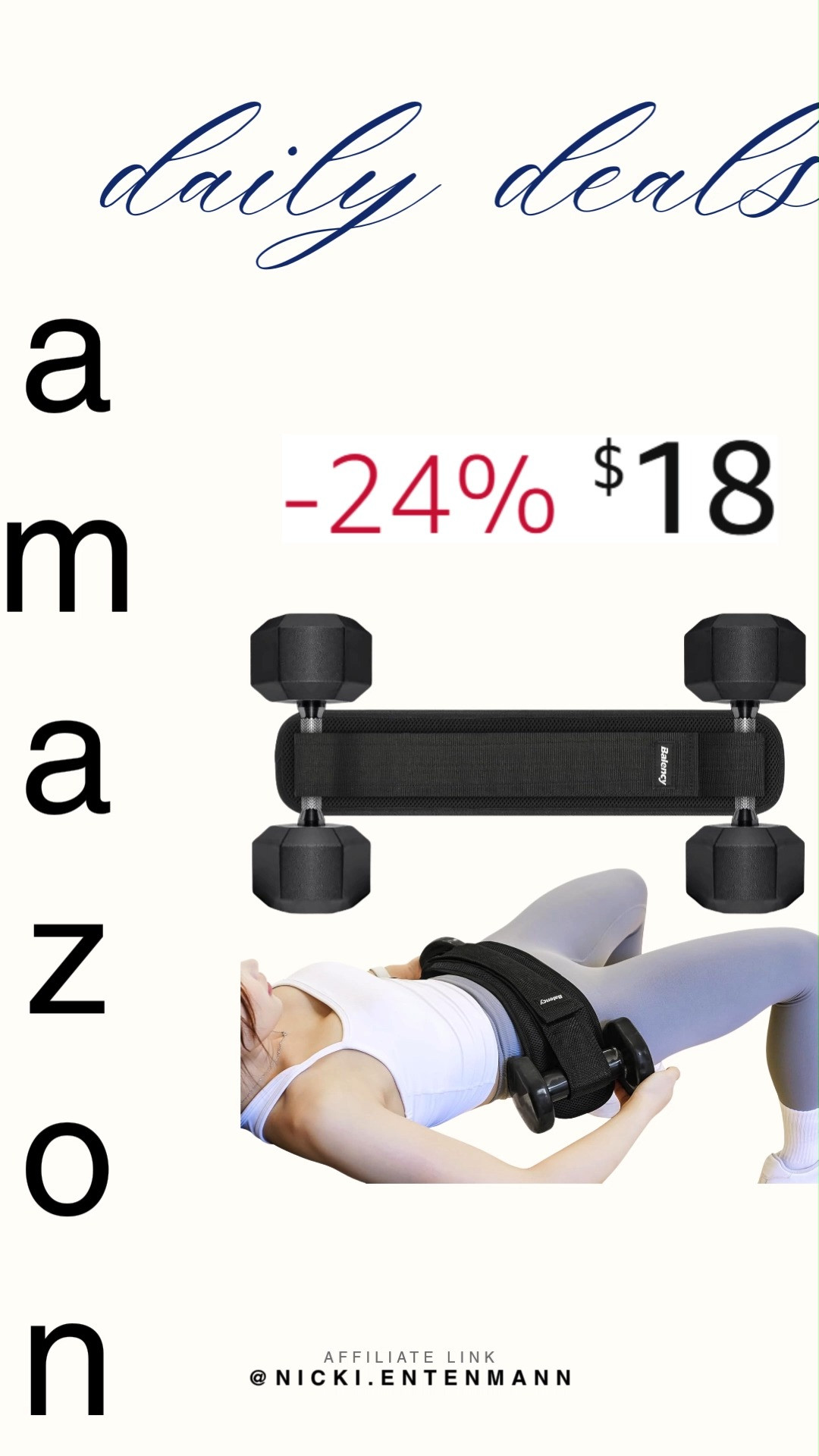 Boost your glute training with this Hip Thrust Belt. Comfortable, durable, and designed to make strength sessions more effective while keeping workouts fun and motivating. 🍑💪🔥  
#fitness #hipthrustbelt #workout #homegym #strengthtraining #exerciseequipment #gymessentials #bodybuilding #training #fitlife 

 #LTKfitnessgoals #LTKActive #LTKSaleAlert