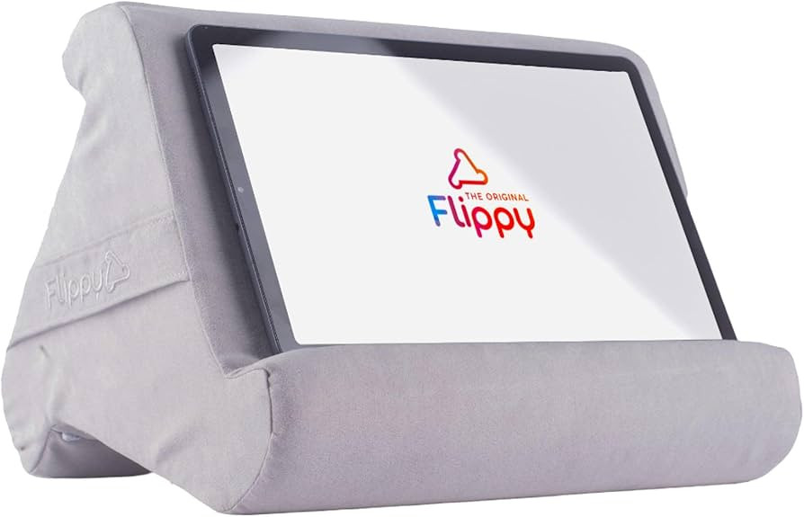Flippy Tablet Pillow Stand - Tablet Stand, Tablet Holder for Bed, Reading - Lap Stand Compatible ... | Amazon (US)