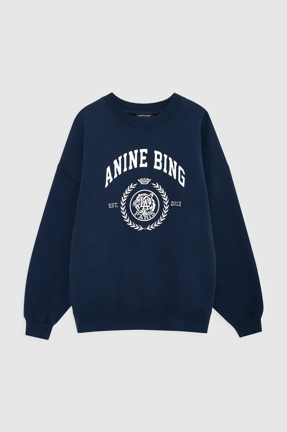 Miles Sweatshirt Collegiate - Vintage Black | Anine Bing