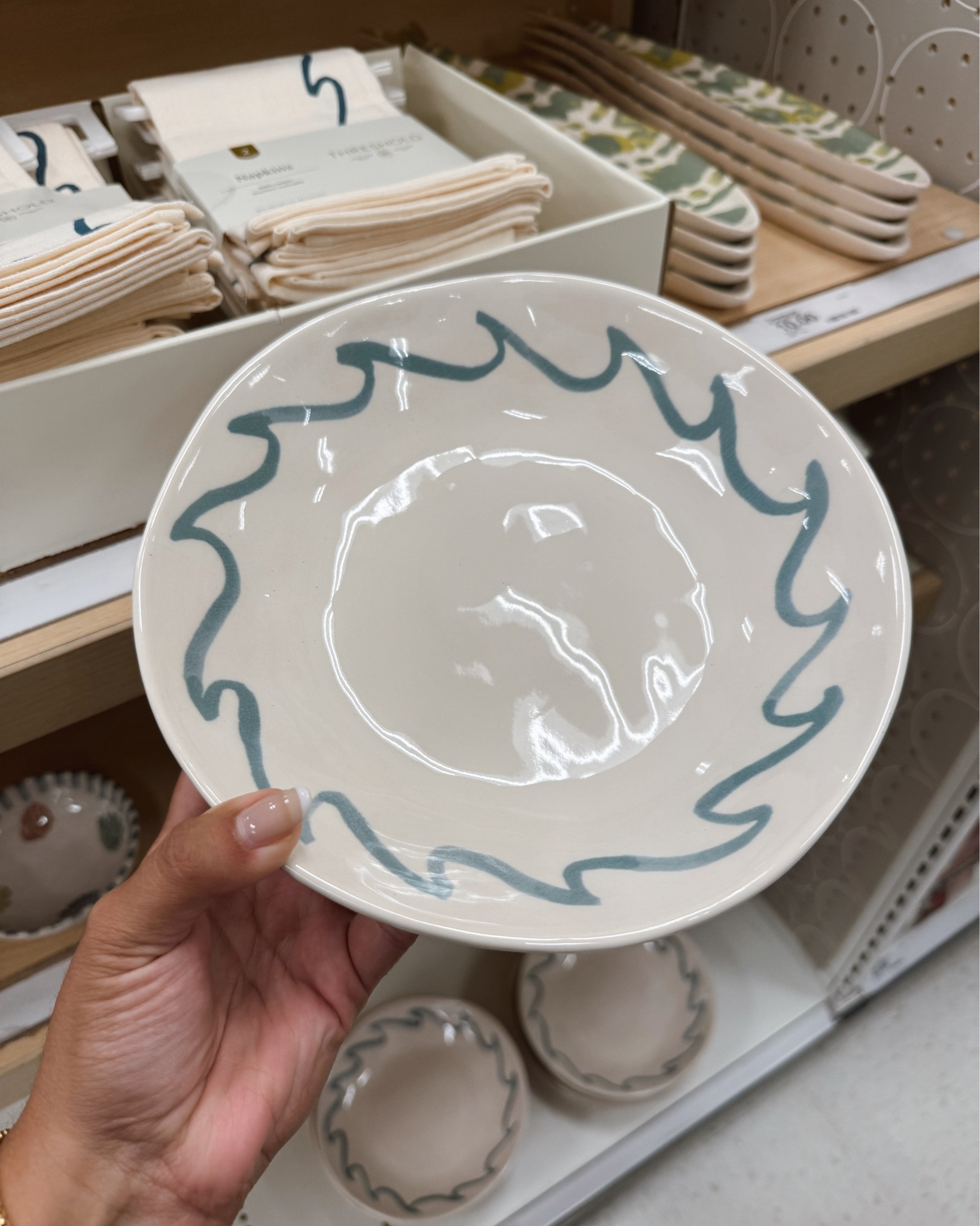 New beachy finds at target 🐚 
This collection is giving Anthro and European Summer 🌞 

#target #targetfinds #europeansummer #summerhosting #summertable #dinnerware #seaside #targetstyle #targethaul 

#LTKSeasonal #LTKHome #LTKFindsUnder50