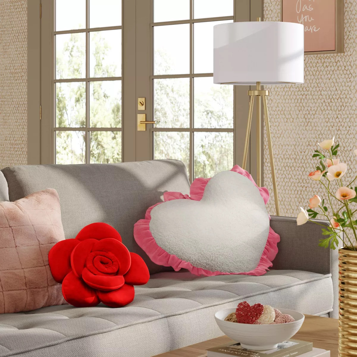 Rose Pillow Red - Threshold™ | Target