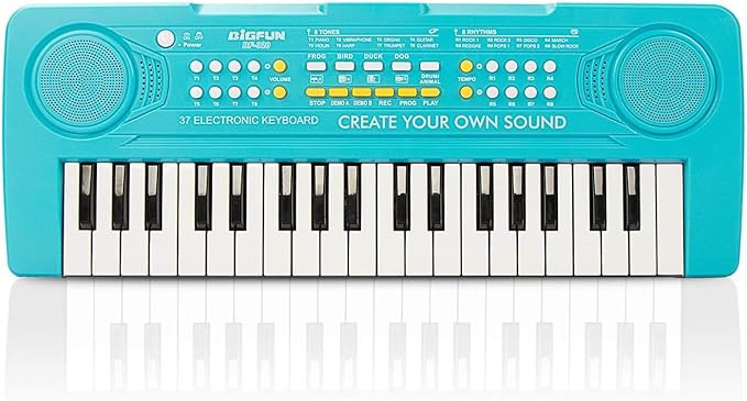 BIGFUN Kid Keyboard Piano - 37 Keys Keyboard Piano Kids Multifunction Music Educational Instrumen... | Amazon (US)