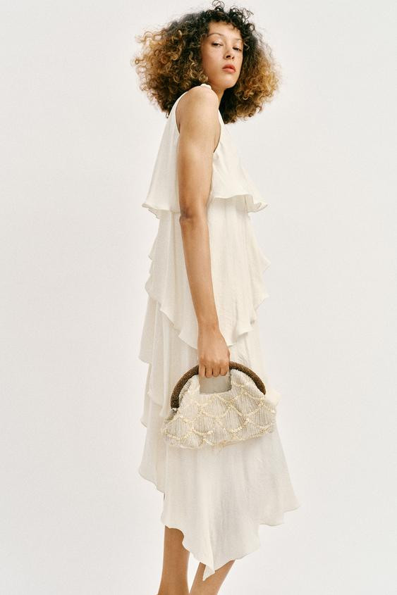 APPLIQUE CLUTCH BAG | Zara US