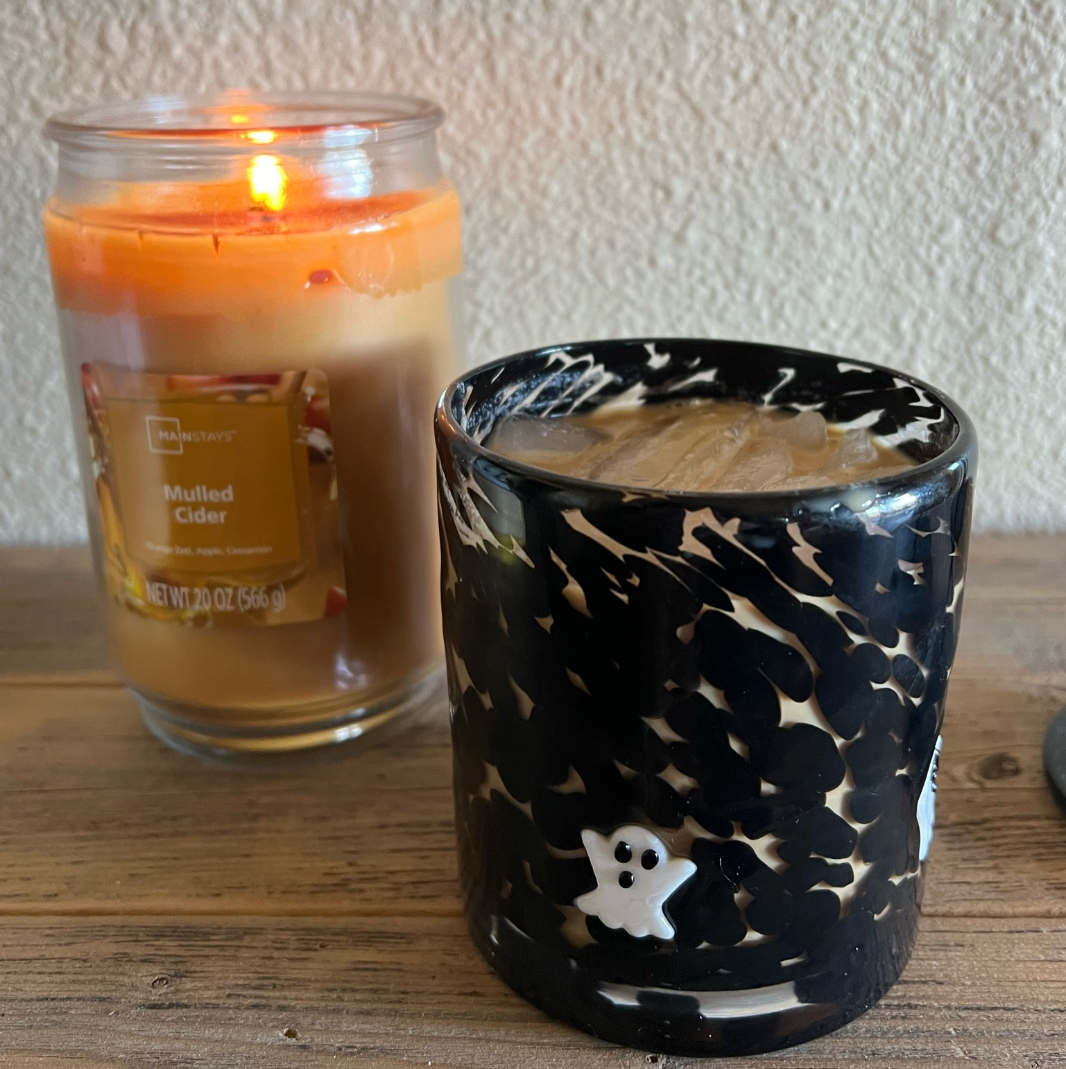 Apple cider candles, ghost iced coffee or cocktail glass. We’re off to a good start, fall. 

#LTKFindsUnder50 #LTKHome #LTKSeasonal