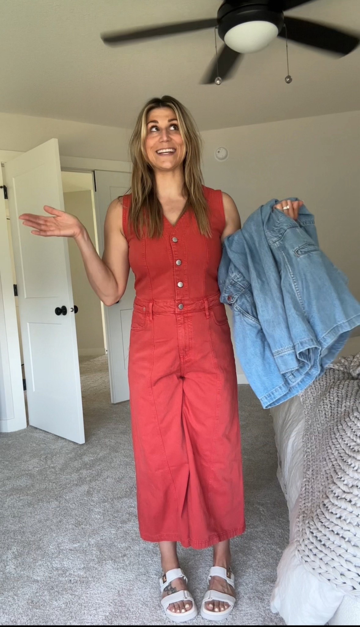 I went with size 6 for both! 