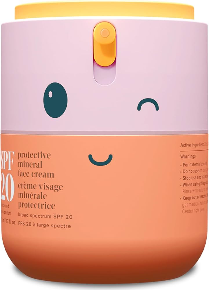 Evereden Kids Face Cream, 1.7 oz. | Fragrance-Free and Kids Face Lotion with SPF 20 | Clean and N... | Amazon (US)