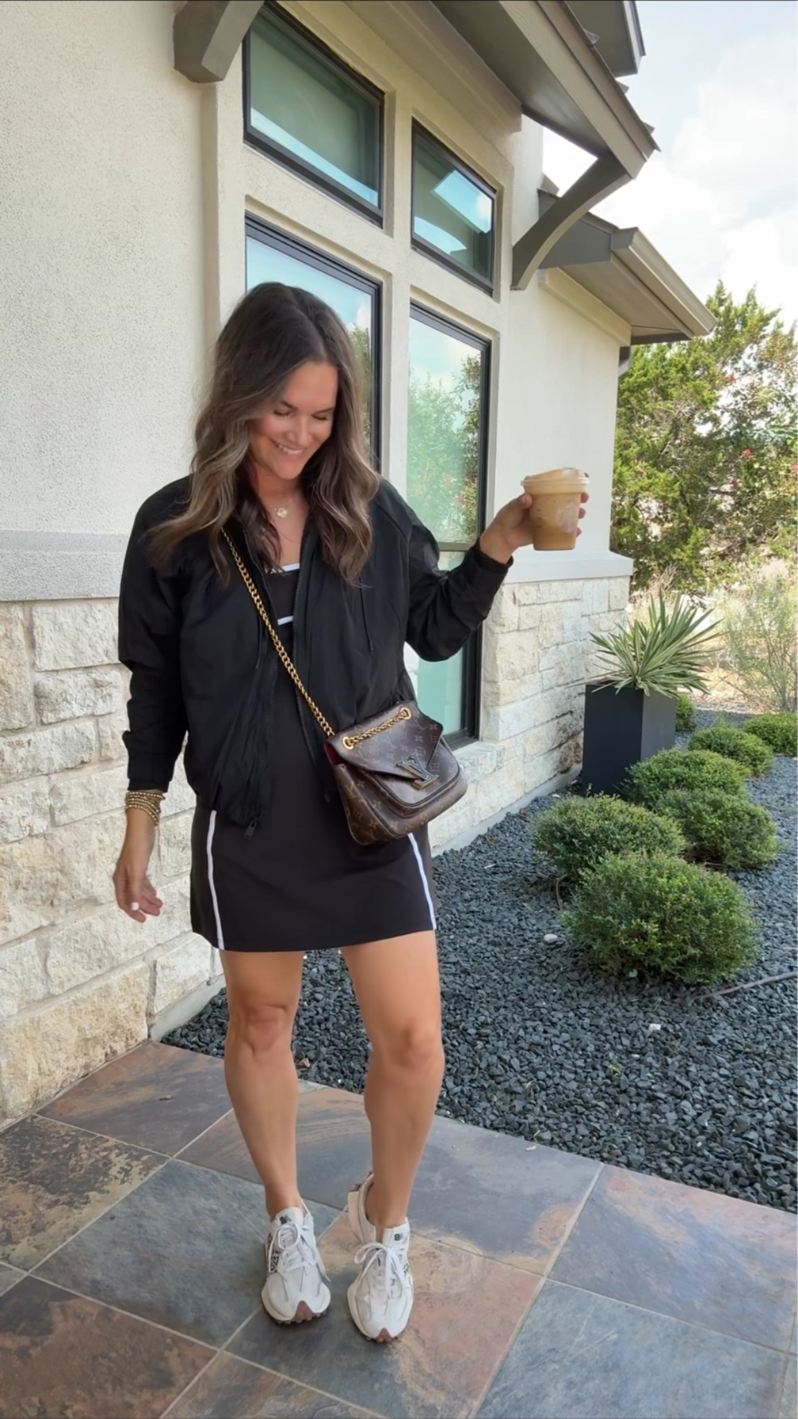 This cute new set from Walmart reminds me of Alo! In my normal size in all! Built in bra, shorts and great length! Love it with the matching jacket a one and done Athleisure look! Quiet luxury #walmartfinds #walmartfashion #

#LTKSaleAlert #LTKOver40 #LTKActive