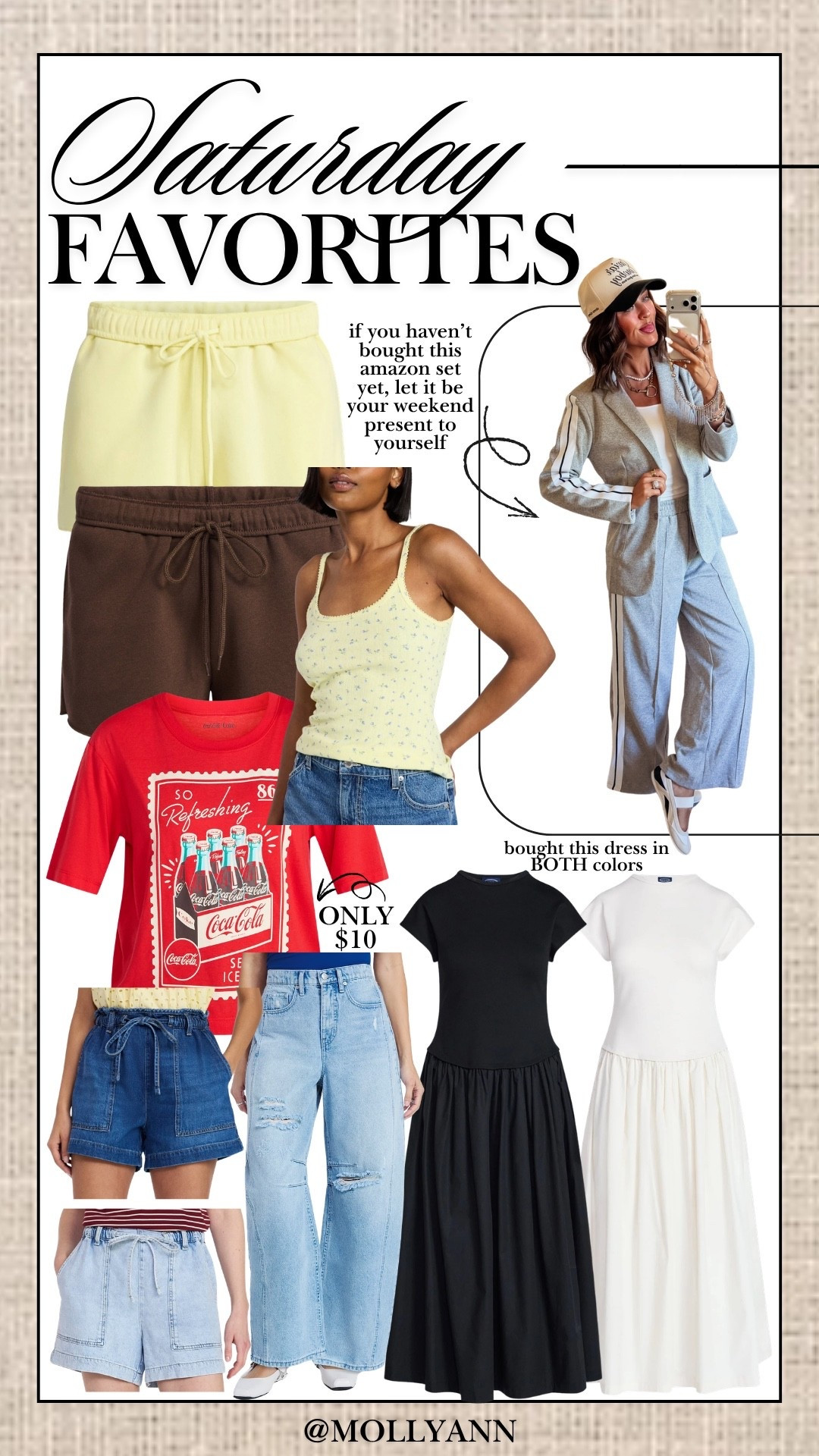 Saturday Favorites from the week 

#LTKSaleAlert #LTKU #LTKgrwm