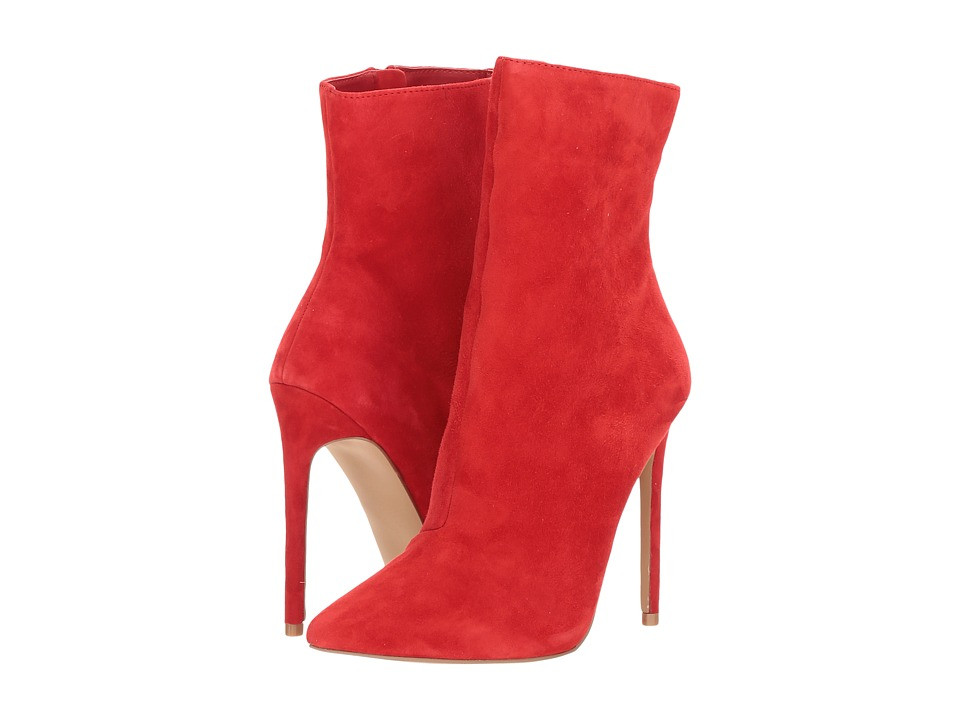 Steve Madden - Wagner (Red Suede) Women's Shoes | Zappos