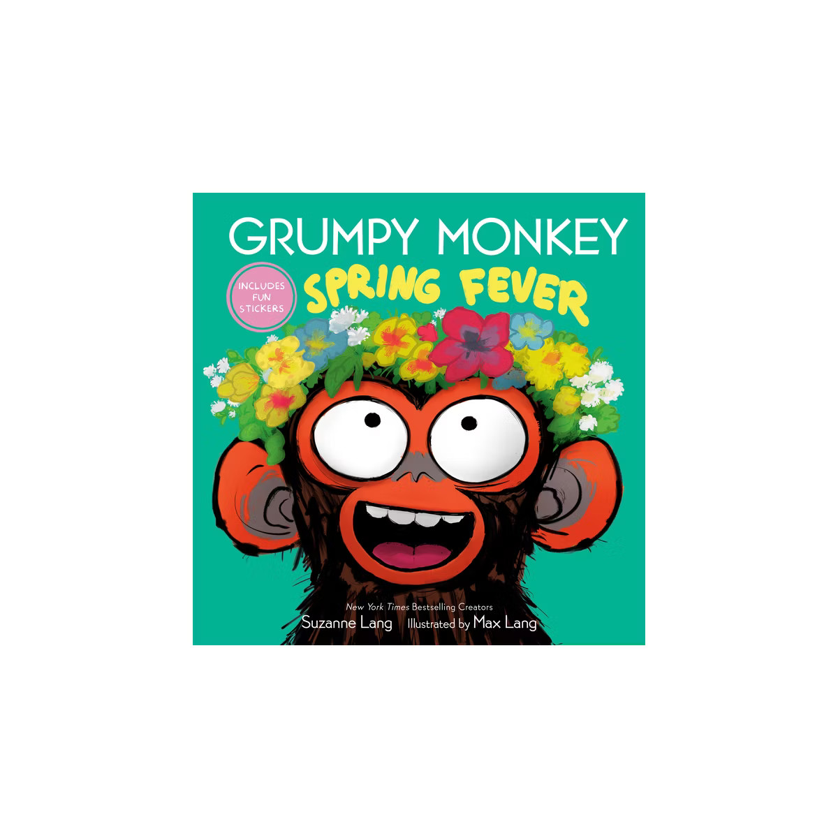 Grumpy Monkey Spring Fever - by  Suzanne Lang (Hardcover) | Target