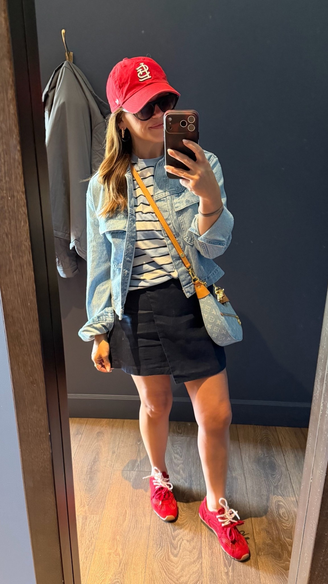 Baseball game look!