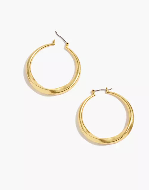 Archway Large Hoop Earrings | Madewell