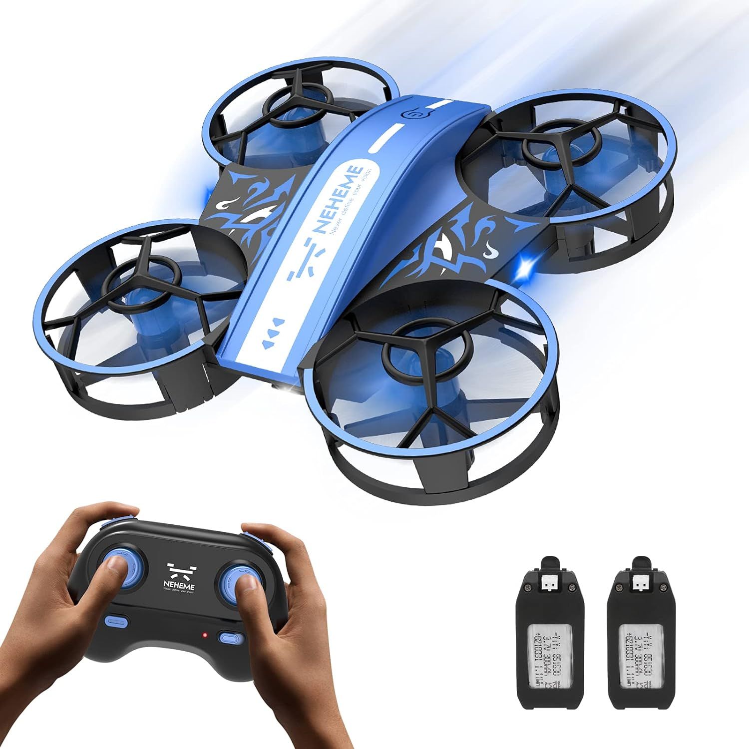 NEHEME NH330 Drone for Kids and Beginner, Mini Drone with Auto Hover, Headless Mode, 3D Flip and ... | Amazon (US)