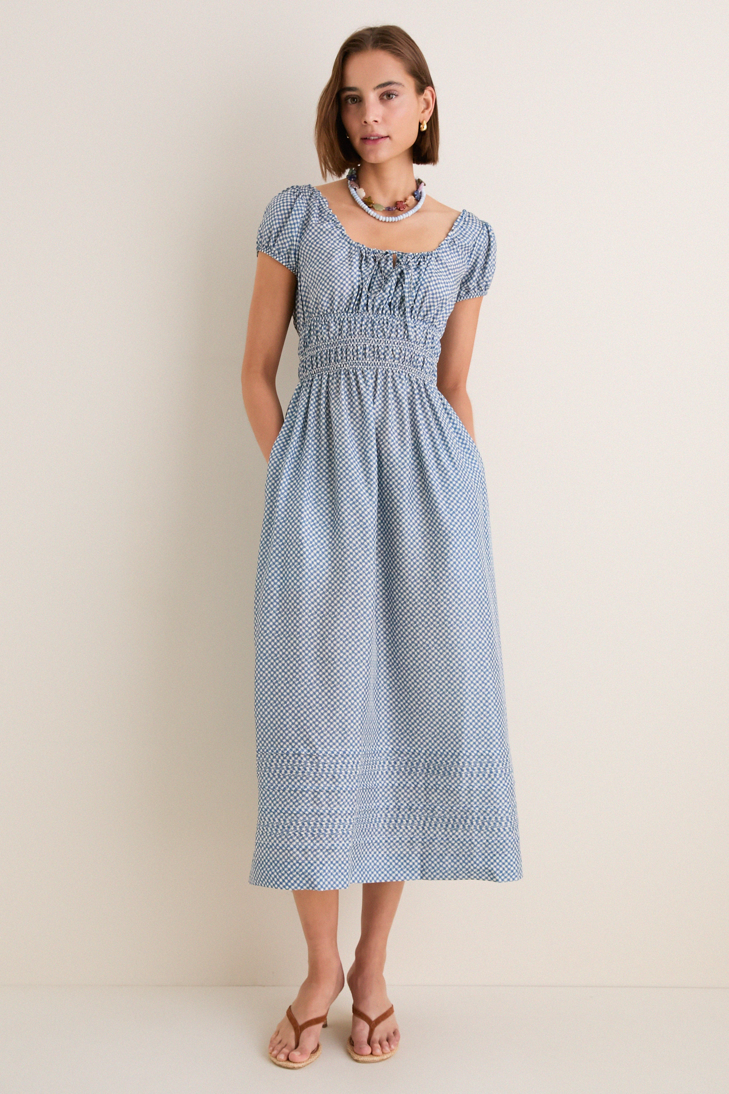 Gingham Aladine Dress | Tuckernuck (US)