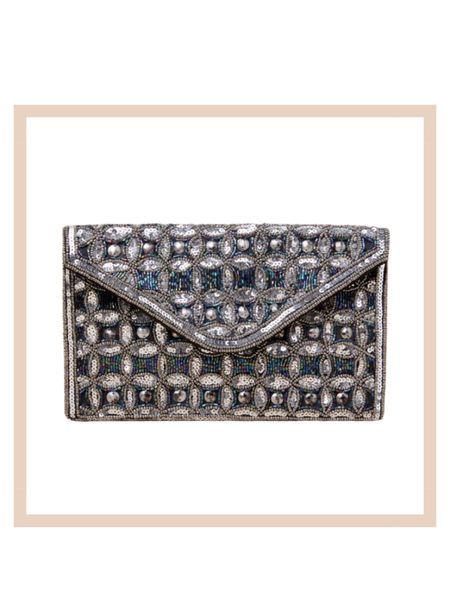 Black and silver beaded sequin clutch bag purse

#LTKitbag #LTKstyletip #LTKfindsunder100