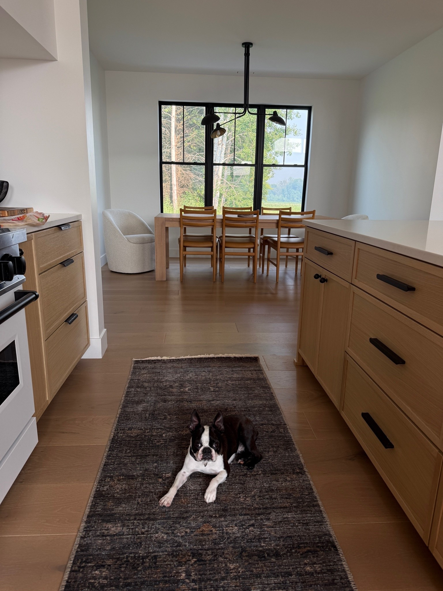 I ordered the same rug as the Montana Airbnb. We stayed in, but just in a different color and in a runner size.

#LTKHome