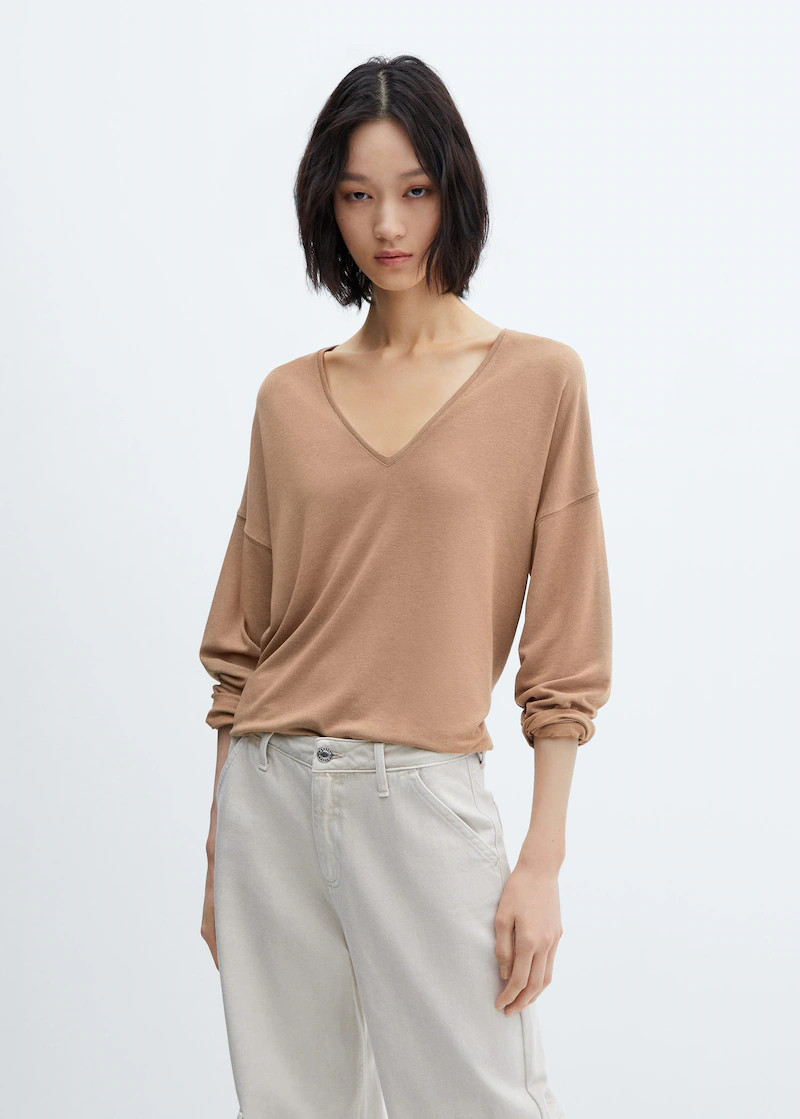 T-shirts and tops for Women 2023 | Mango USA | MANGO (US)