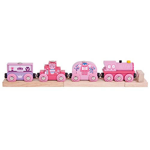 Bigjigs Rail, Princess Train, Girls Pink Train for 3 4 5 Year Old Girls | Amazon (US)
