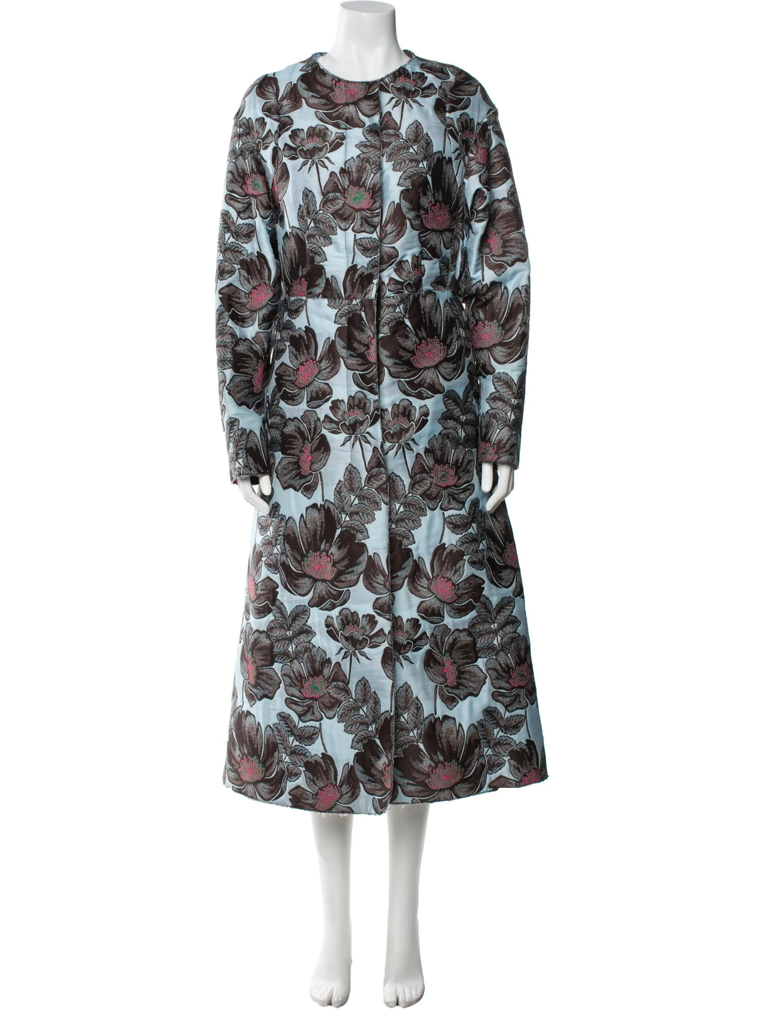 Floral Print Trench Coat | The RealReal