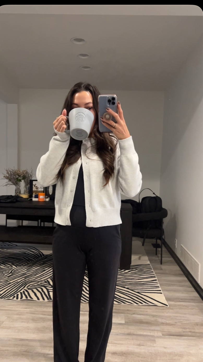 Casual work outfit! I have a church women’s conference after work so I spruced up my outfit a tad! Cardigan and pants tagged!

#LTKFindsUnder100 #LTKU #LTKWorkwear