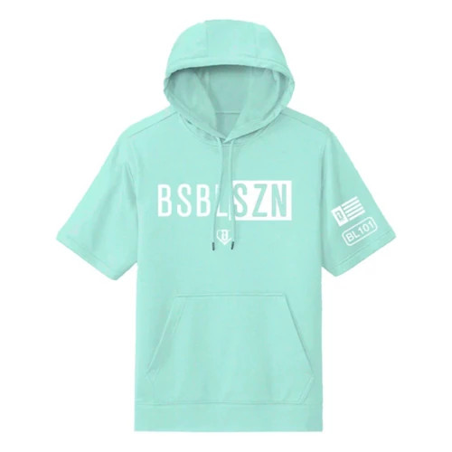 Men's Baseball Lifestyle BSBL-SZN Sleeve Hoodie V2 Mock Neck Sweatshirt | Scheels