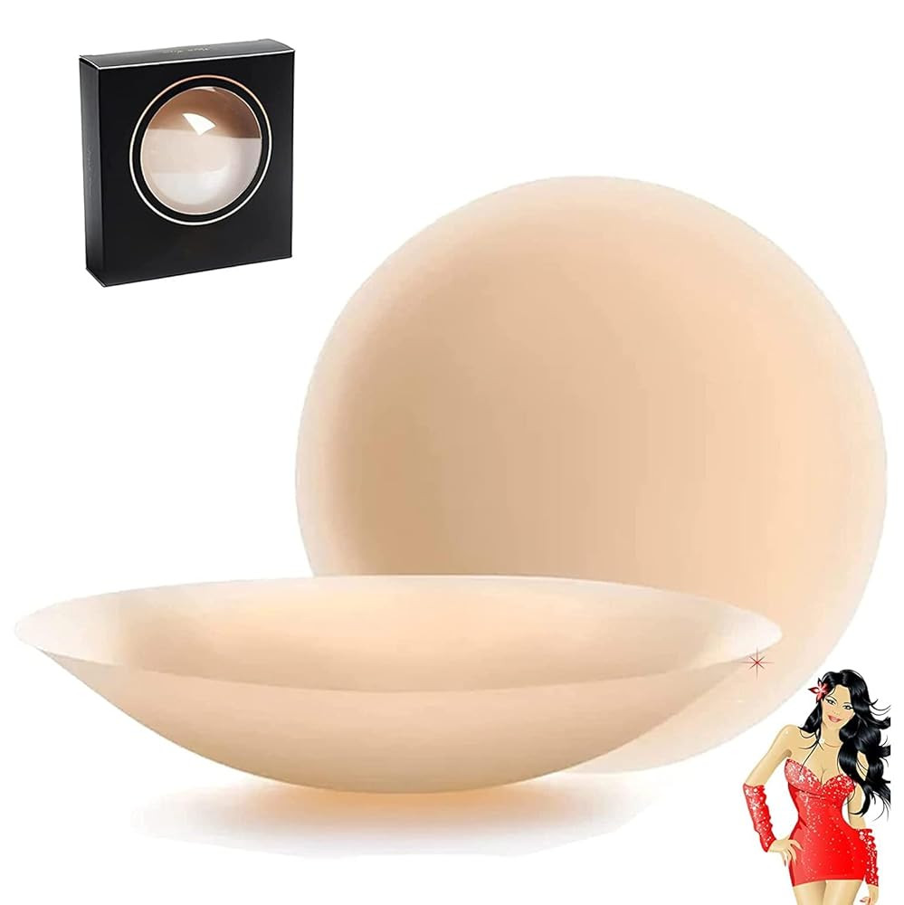 Go Braless Seamless Cake Cover, Adhesive Nipple Covers for Women Girls | Amazon (UK)