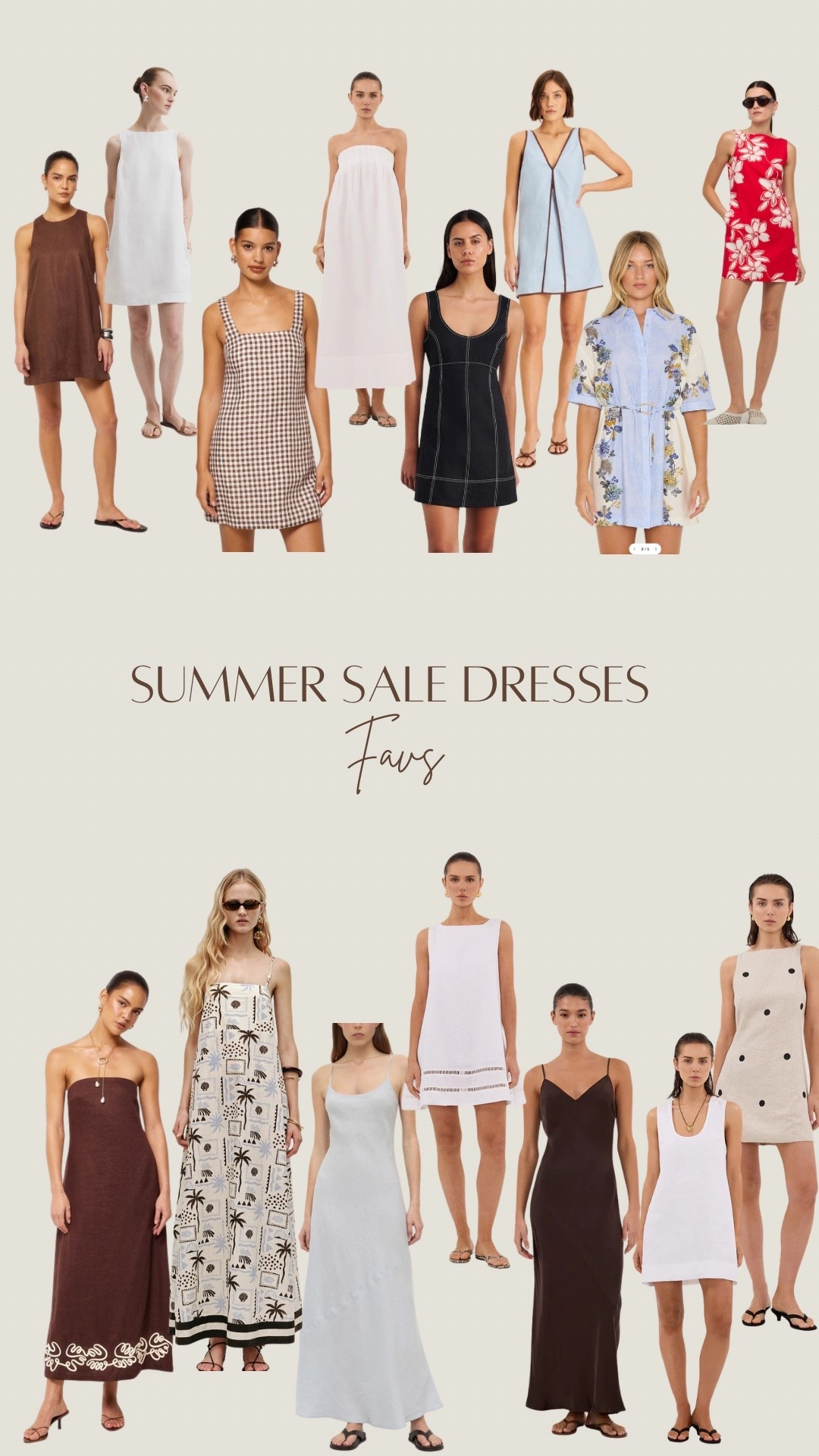 Summer sale dress favourites ☀️

I’ve rounded up some of my favourite summer dresses currently on sale from my go-to brands — easy silhouettes, breathable fabrics and styles that feel timeless, not trend-driven.

Perfect for holidays, events or everyday wear when you want something effortless but still polished.

All linked here 🤍


#LTKsummer #LTKaustralia #LTKstyletip