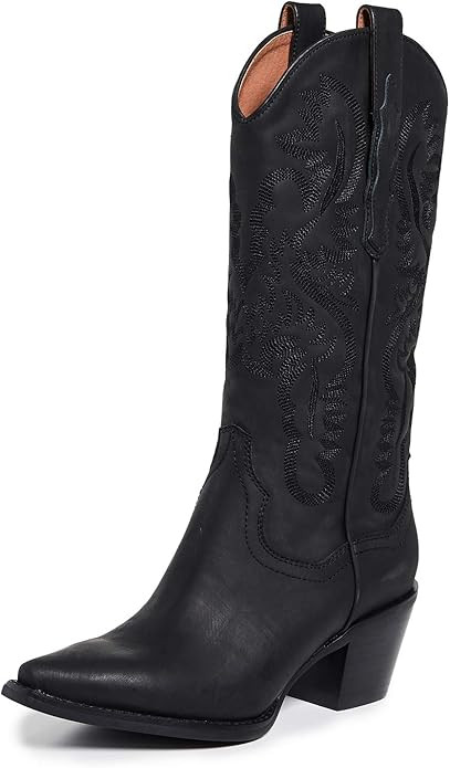 Jeffrey Campbell Women's Cambell Starwood Tall Western Boot Snip Toe | Amazon (US)