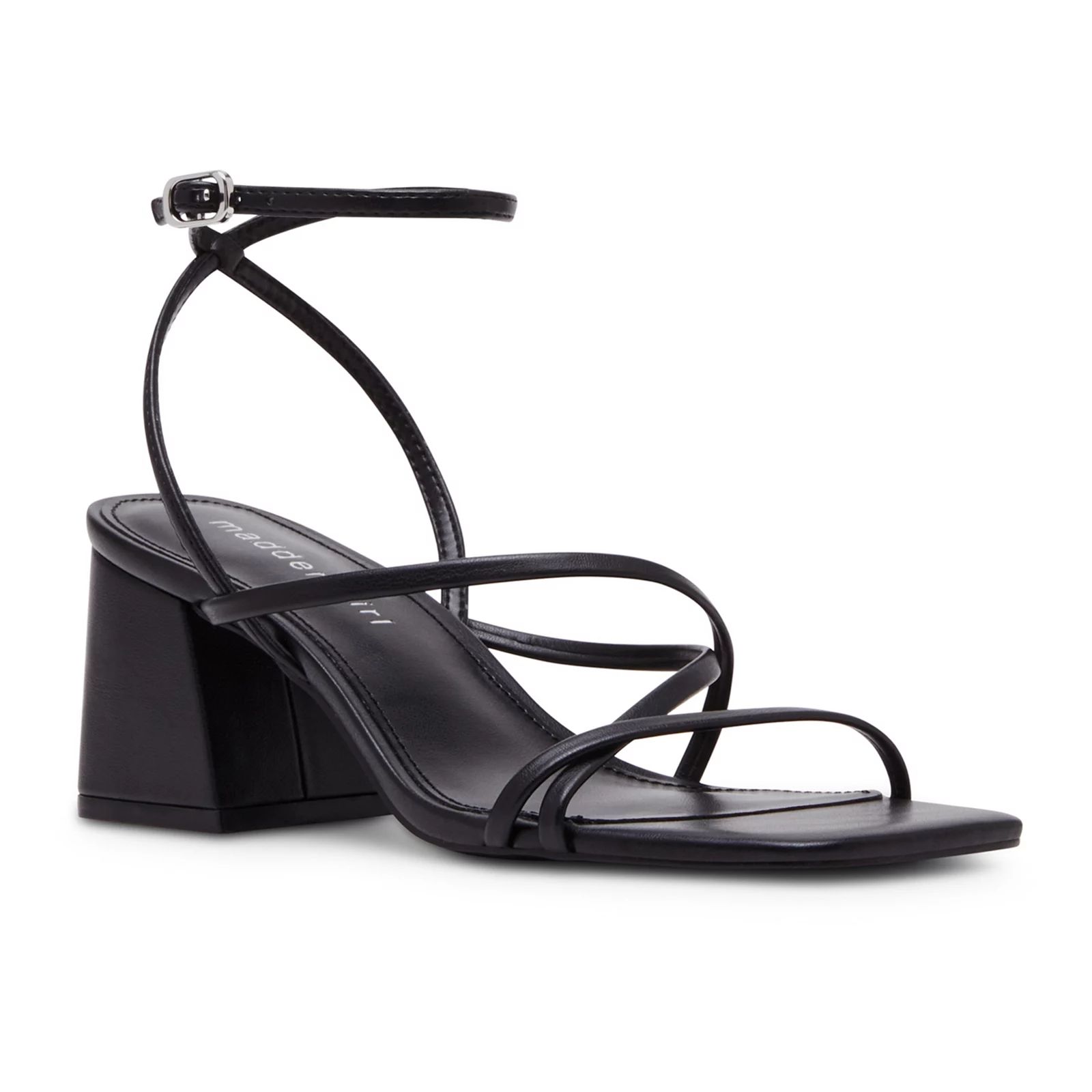 madden girl Jazzy Strappy Block Heel Women's Sandals | Kohl's