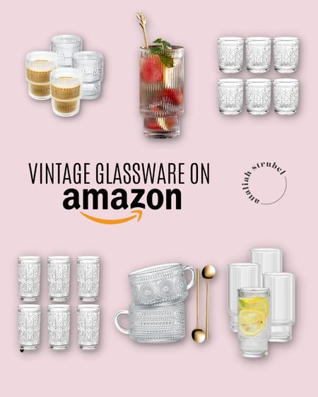 Loving the vintage glassware on Amazon!

#LTKhome #LTKFind #LTKunder50