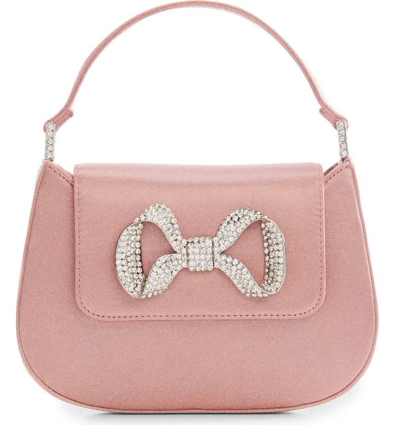 MANGO Rhinestone Bow Top Handle Bag | Nordstrom | Nordstrom
