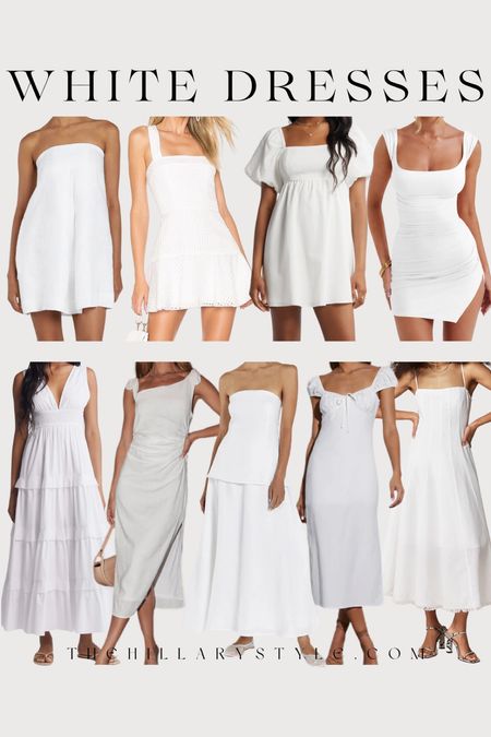 On Trend Summer White Dress from Nordstrom, Dissh, Vici, Revolve, Amazon & more.

#LTKWorkwear #LTKSeasonal #LTKStyleTip