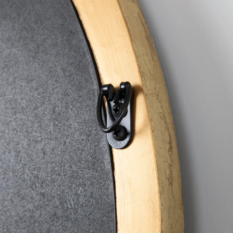 Ashwina Wood Flat Wall Mirror | Wayfair North America